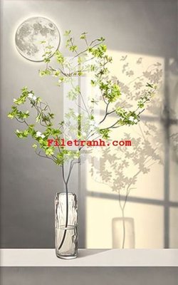 Tải file File gốc in tranh nền tường tổng hợp K61484 (PSD) cho in ấn quảng cáo