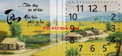 File gốc File gốc in tranh nền tường tổng hợp K61493 (in mica) làm bảng hiệu