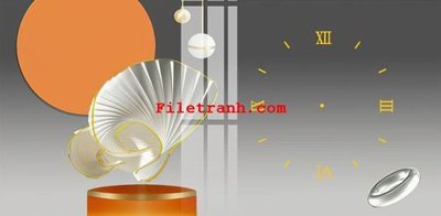 Download file File gốc in tranh nền tường tổng hợp K61630 (gốc) in mica đèn LED