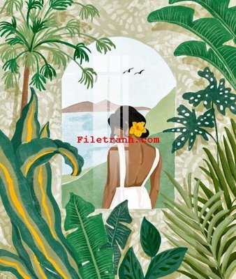 File gốc in ấn File gốc in tranh nền tường tổng hợp K61794 chuẩn màu CMYK