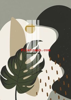 Download file gốc File gốc in tranh nền tường tổng hợp K61859 (in mica) trong suốt