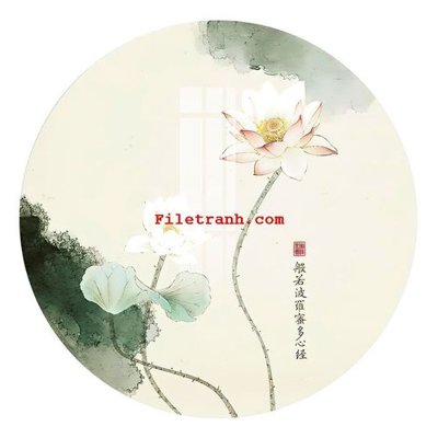 File in trần File gốc in tranh nền tường tổng hợp K62629 (bản gốc) bầu trời