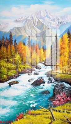 Ảnh gốc File gốc in tranh tổng hợp K6292 (độ nét cao) in tráng gương