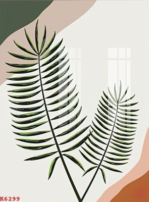 File tranh PSD File gốc in tranh tổng hợp K6299 chất lượng cao