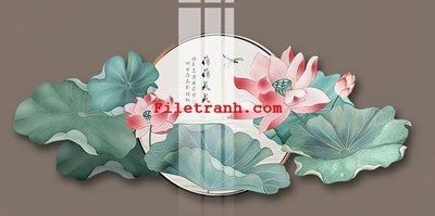 Tải xuống file tranh gốc File gốc in tranh nền tường tổng hợp K63039 (PSD/TIFF)