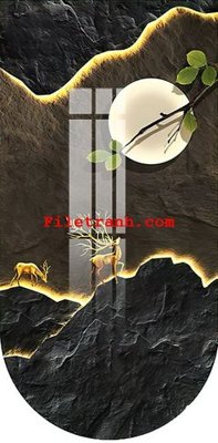 File gốc File gốc in tranh nền tường tổng hợp K63373 (in 3D) nghệ thuật