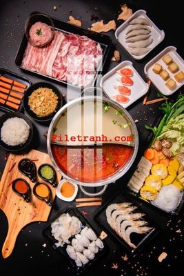 File tranh File gốc in tranh nền tường tổng hợp K63516 (ảnh gốc) in trần nhà