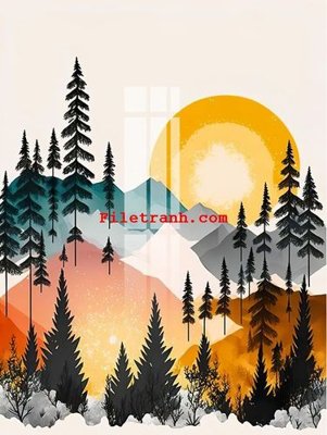 File ảnh gốc File gốc in tranh nền tường tổng hợp K63886 không vỡ nét