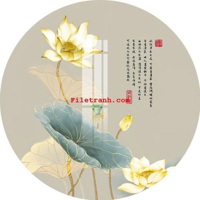 File in lụa File gốc in tranh nền tường tổng hợp K64137 (phong cảnh) File gốc in tranh nền tường tổng hợp K64137