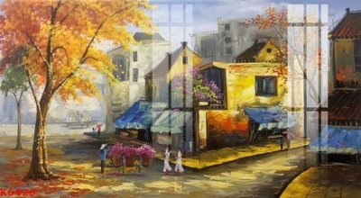 File PSD in ấn File gốc in tranh tổng hợp K6426 (chất lượng cao)