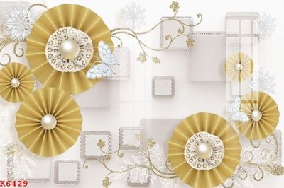 File PSD File gốc in tranh tổng hợp K6429 (chất lượng in ấn)