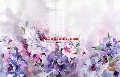 Tải file gốc in lụa File gốc in tranh nền tường tổng hợp K64482 siêu nét