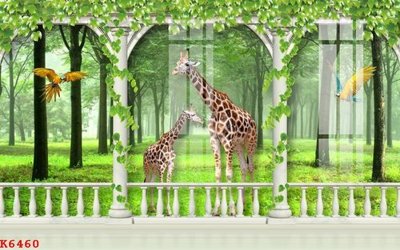 File tranh File gốc in tranh tổng hợp K6460 (ảnh gốc) in trần xuyên sáng