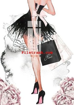 File gốc File gốc in tranh nền tường tổng hợp K64650 (in tráng gương) nghệ thuật