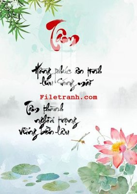 File gốc File gốc in tranh nền tường tổng hợp K64825 (in lụa) chi tiết cao