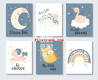 Tải file gốc File gốc in tranh nền tường tổng hợp K64862 (để in lụa)