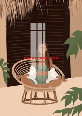 File tranh File gốc in tranh nền tường tổng hợp K65130 (gốc) chủ đề con người