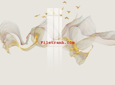 File gốc File gốc in tranh nền tường tổng hợp K65180 (in tráng gương) sang trọng