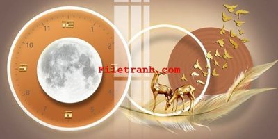 File gốc File gốc in tranh nền tường tổng hợp K65220 (trang trí) phòng ngủ