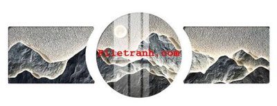 File gốc File gốc in tranh nền tường tổng hợp K65333 (phong cách) tối giản