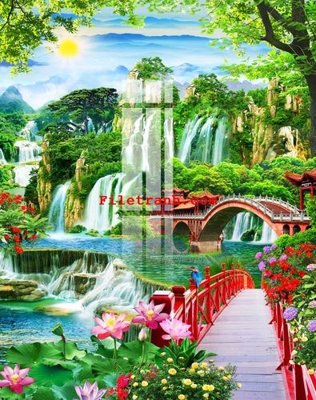 Tải file gốc File gốc in tranh nền tường tổng hợp K65551 (in bạt) quảng cáo