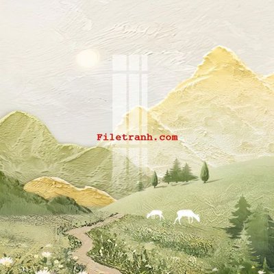 File PSD in ấn File gốc in tranh nền tường tổng hợp K65820 (chất lượng cao)