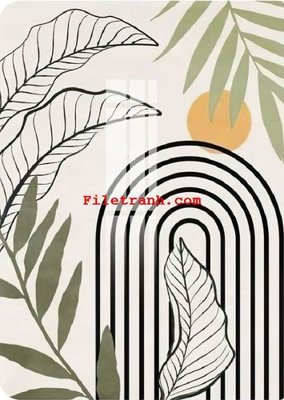 File gốc File gốc in tranh nền tường tổng hợp K65834 (in mica) trang trí