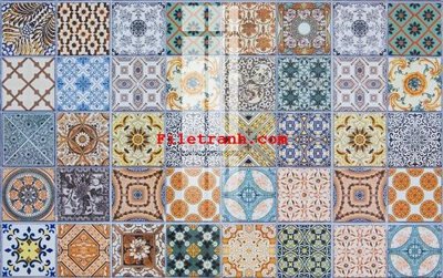 File in ấn File gốc in tranh nền tường tổng hợp K65992 (bản gốc) chất lượng cao