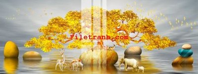 File PSD File gốc in tranh nền tường tổng hợp K65993 (gốc) cho designer