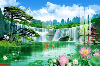 File PSD File gốc in tranh tổng hợp K6643 (gốc) tách lớp chi tiết