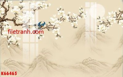 File tranh in trần 3D File gốc in tranh nền tường tổng hợp K66465 (ảnh gốc)