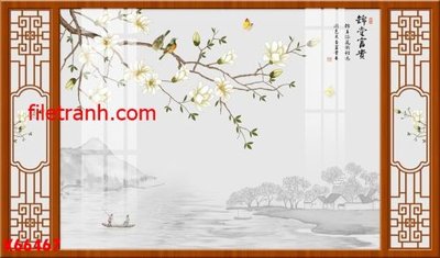 File PSD File gốc in tranh nền tường tổng hợp K66467 (bản gốc) đã tách nền