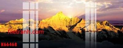 File tranh File gốc in tranh nền tường tổng hợp K66468 (gốc) in backlit film