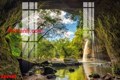 Download file gốc File gốc in tranh nền tường tổng hợp K66469 (in mica) 3D