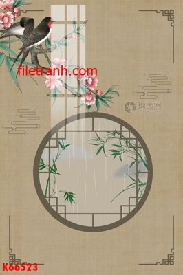 Tải file File gốc in tranh nền tường tổng hợp K66523 (gốc) in ấn chất lượng