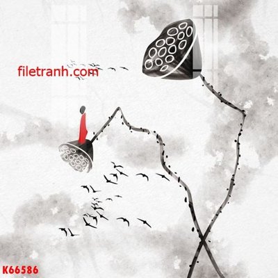 File gốc in ấn File gốc in tranh nền tường tổng hợp K66586 độ phân giải cao