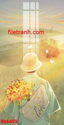 File in trần File gốc in tranh nền tường tổng hợp K66693 (bản gốc) hoa văn