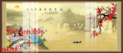 File tranh in mica File gốc in tranh nền tường tổng hợp K66795 (độ phân giải cao)