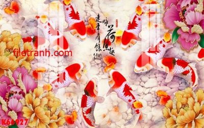 File tranh gốc File gốc in tranh nền tường tổng hợp K66927 (bản quyền) file PSD