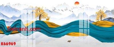 File gốc File gốc in tranh nền tường tổng hợp K66969 (thiết kế) độc quyền
