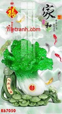 File tranh File gốc in tranh nền tường tổng hợp K67050 (file gốc) chủ đề phong thủy
