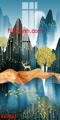 Ảnh mô tả file gốc in mica File gốc in tranh nền tường tổng hợp K67065