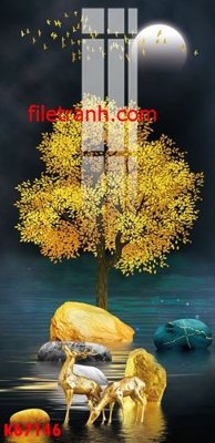 File gốc File gốc in tranh nền tường tổng hợp K67146 (in ấn) màu sắc trung thực