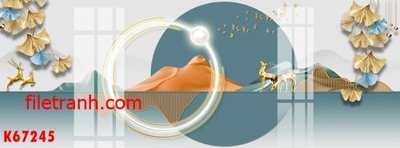 File ảnh File gốc in tranh nền tường tổng hợp K67245 (gốc) dùng in Pano