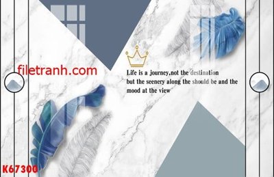 File gốc File gốc in tranh nền tường tổng hợp K67300 (cho in UV) siêu nét