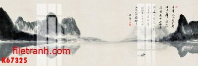 File in trần File gốc in tranh nền tường tổng hợp K67325 (bản gốc) hoa văn