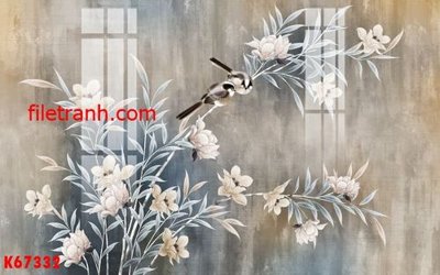 File tranh File gốc in tranh nền tường tổng hợp K67332 (ảnh gốc) độc quyền