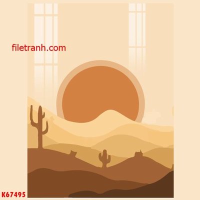 File gốc File gốc in tranh nền tường tổng hợp K67495 (thiết kế) cho in ấn