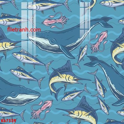 File PSD File gốc in tranh nền tường tổng hợp K67539 (bản gốc) cho nhà in