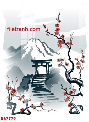 Tải file gốc File gốc in tranh nền tường tổng hợp K67779 dùng cho in ấn